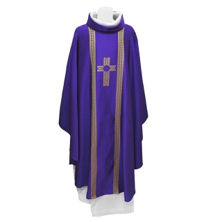 chasuble violette