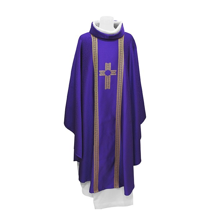 chasuble violette