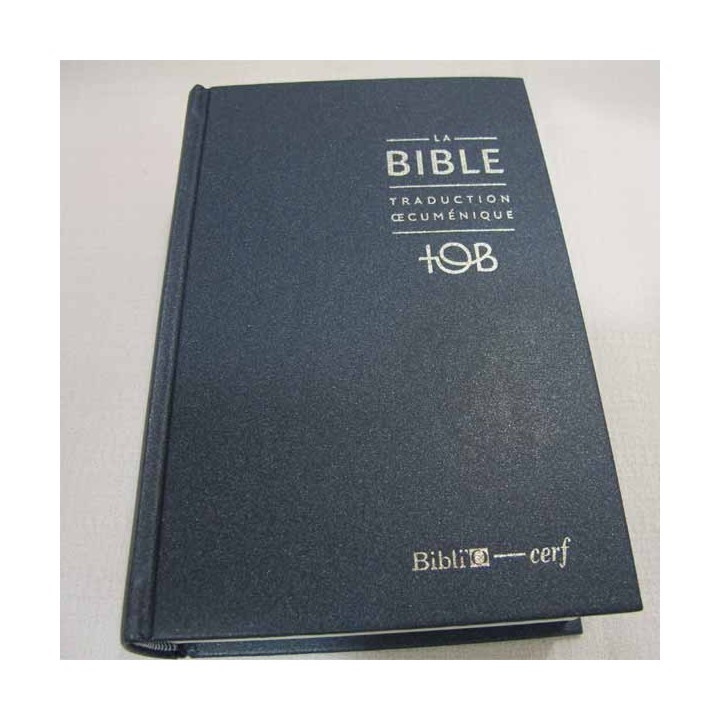 Bible Tob bleu